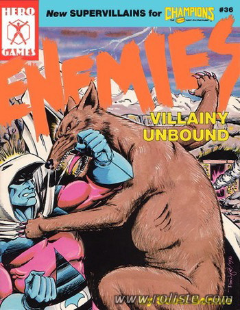 Couverture de Enemies : Vilainy Unbound