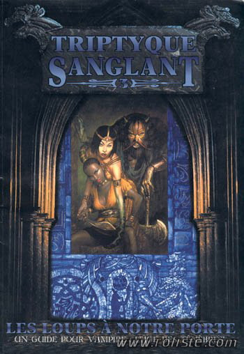 Couverture de Triptyque Sanglant 3 : les Loups à notre Porte