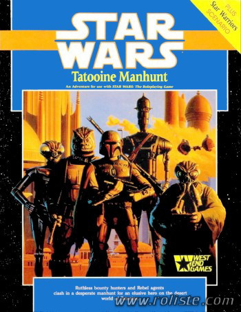 Couverture de Tatooine Manhunt