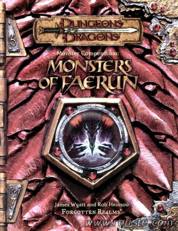 Couverture de Monsters of Faerûn