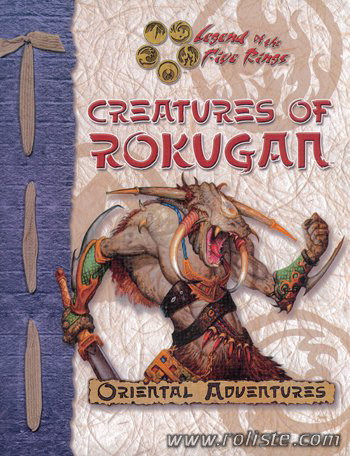 Couverture de Creatures of Rokugan
