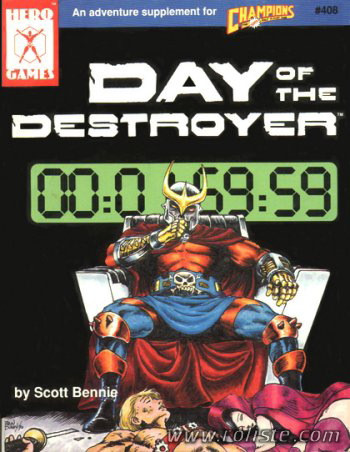Couverture de Day of the Destroyer
