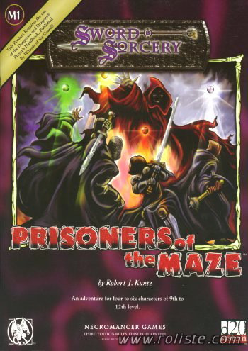 Couverture de M1 - Prisoners of the Maze