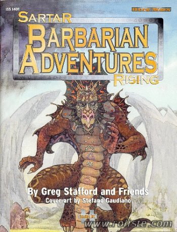 Couverture de Barbarian Adventures