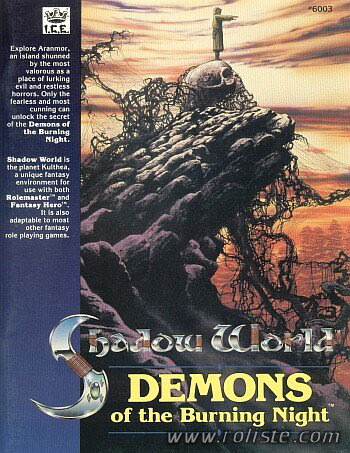 Couverture de Demons of the Burning Night