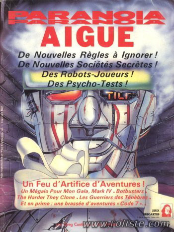 Couverture de Paranoïa Aiguë