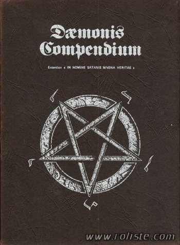 Couverture de Daemonis Compendium