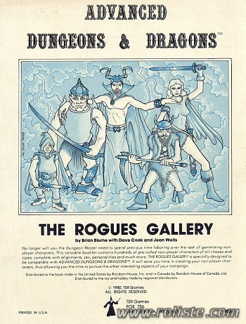 Couverture de Rogues Gallery (The)
