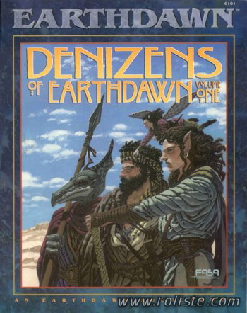 Couverture de Denizens of Earthdawn Volume One