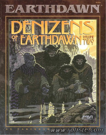 Couverture de Denizens of Earthdawn Volume Two