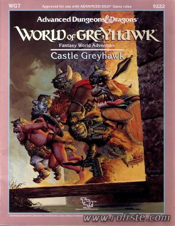Couverture de WG7 - Castle Greyhawk