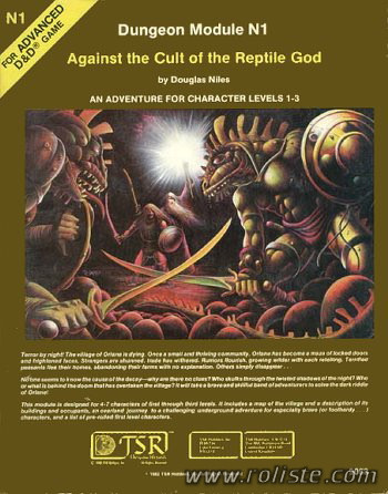 Couverture de N1 - Against the Cult of the Reptile God