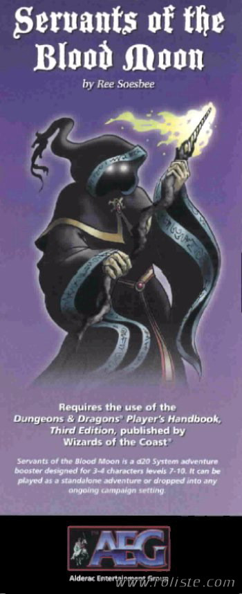 Couverture de Servants of the Blood Moon
