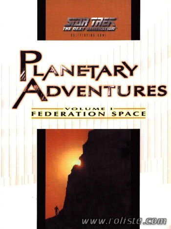 Couverture de Planetary Adventures Volume I : Federation Space