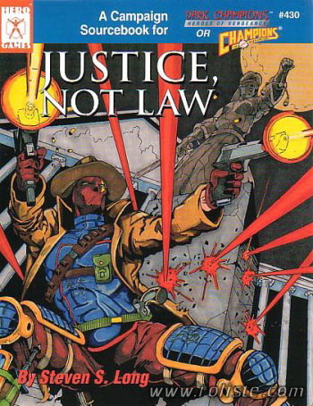 Couverture de Justice, Not Law