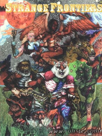 Couverture de Strange Frontiers