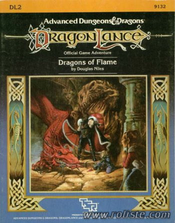 Couverture de DL2 - Dragons of Flame