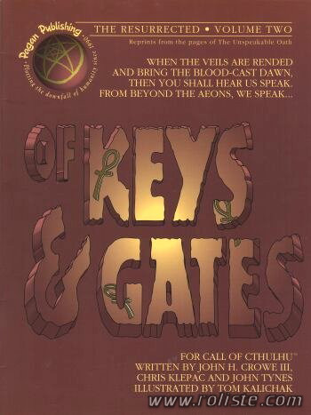 Couverture de Of Keys and Gates