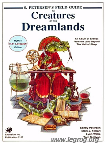 Couverture de S. Petersen's Field Guide to Creatures of the Dreamlands