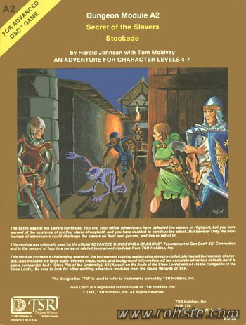 Couverture de A2 - Secret of the Slavers Stockade