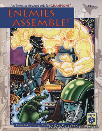 Couverture de Enemies Assemble !