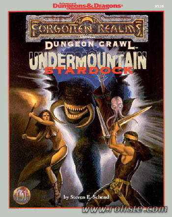 Couverture de XUT3 - Undermountain Trilogy III : Stardock