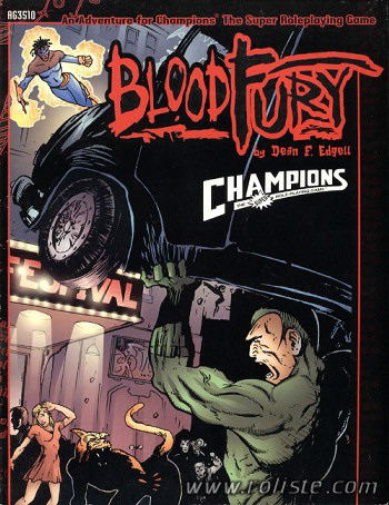 Couverture de Blood Fury
