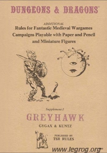 Couverture de Greyhawk