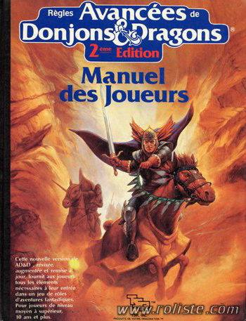 Couverture de Manuel des Joueurs