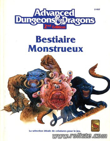 Couverture de Bestiaire Monstrueux