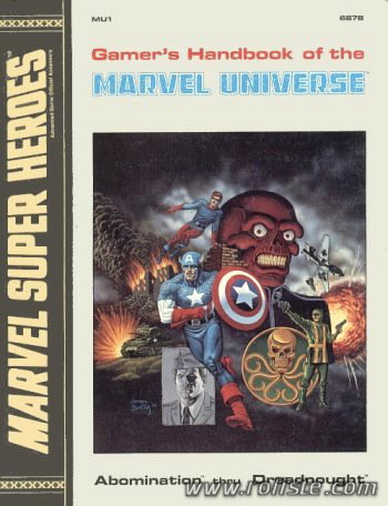 Couverture de MU1 - Gamer's Handbook of the Marvel Universe - Vol. 1