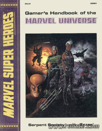 Couverture de MU4 - Gamer's Handbook of the Marvel Universe - Vol. 4