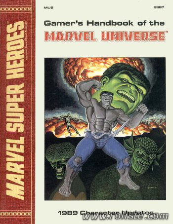 Couverture de MU5 - Gamer's Handbook of the Marvel Universe - Vol. 5