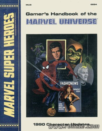 Couverture de MU6 - Gamer's Handbook of the Marvel Universe - Vol. 6