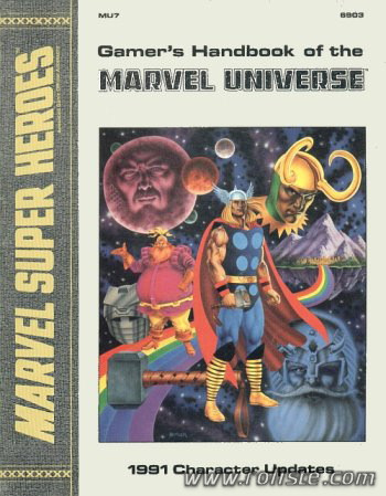 Couverture de MU7 - Gamer's Handbook of the Marvel Universe - Vol. 7