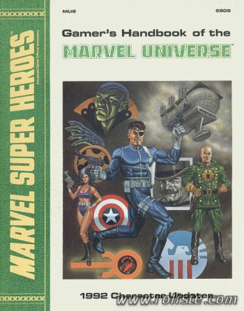 Couverture de MU8 - Gamer's Handbook of the Marvel Universe - Vol. 8