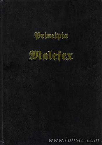 Couverture de Principia Malefex