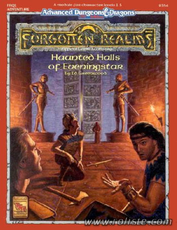 Couverture de FRQ1 - Haunted Halls of Eveningstar
