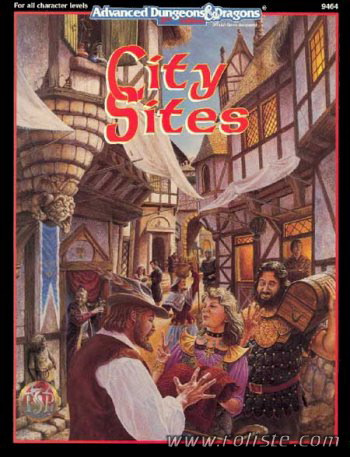 Couverture de City Sites