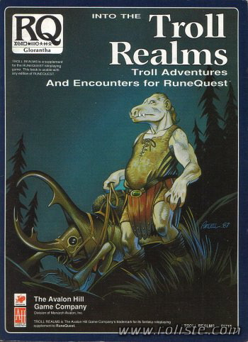 Couverture de Into the Troll Realms