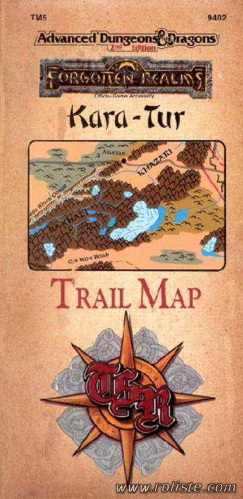 Couverture de TM5 - Kara-Tur Trail Map