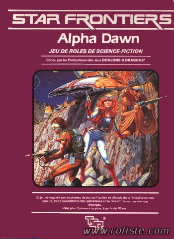Couverture de Star Frontiers Alpha Dawn