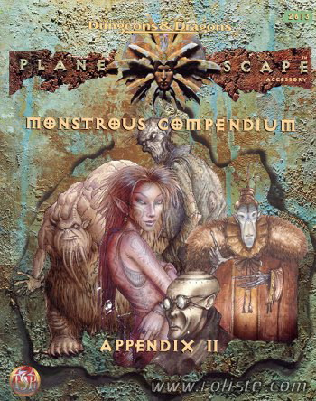 Couverture de Monstrous Compendium : Planescape Appendix II