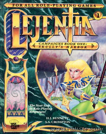 Couverture de Lejentia Campaign Book One : Skully's Harbor