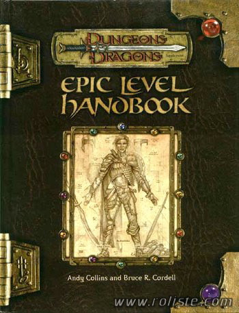 Couverture de Epic Level Handbook