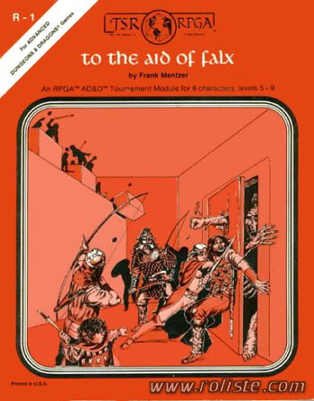 Couverture de R1 - To the Aid of Falx