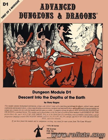 Couverture de D1 - Descent into the Depths of the Earth