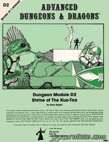 Couverture de D2 - Shrine of the Kuo-Toa