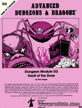 Couverture de D3 - Vault of the Drow