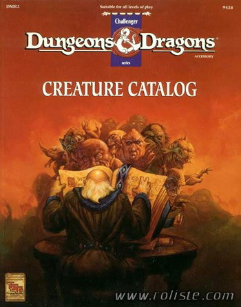 Couverture de DMR2 - Creature Catalog